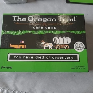 THE OREGON TRAIL CARD GAME - PRESSMAN New In Box - Picture 1 of 6