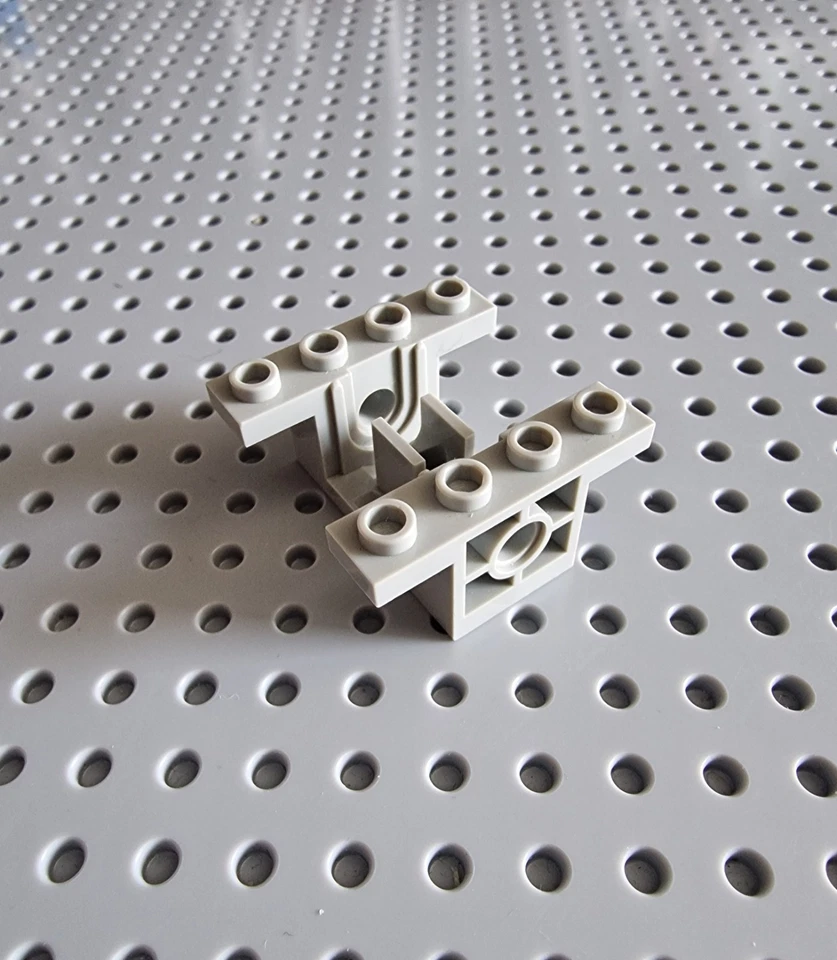 Lego Technic Getriebe Halter alt hellgrau 4x4x1 2/3 Technik Gearbox 06585 P4 - Bild 1 von 1