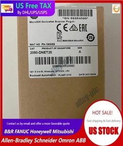 2080-DNET20 Allen-Bradley Micro800 Plug-In Module free shipping - Picture 1 of 3