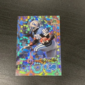 1996 Topps Hobby Masters Insert Barry Sanders #HM6 Detroit Lions HOF - Bild 1 von 2