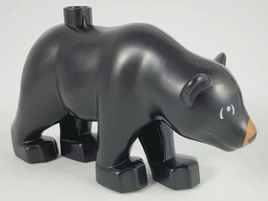LEGO DUPLO ANIMALE ORSO ADULTO NERO dupbearc01pb02 - Imagen 1 de 1
