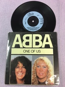 ABBA 45/Pic Sleeve: One of Us / Should I Laugh or Cry, 1981 UK Epic A1740 - Picture 1 of 2
