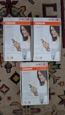3x OSRAM Smart+ Classic E27 Dimmable Zigbee LED-Lampe NEU. - Bild 1 von 4