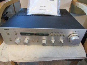 Amplificador integrado modelo A-7070 1979 marca Onkyo. ¡FUNCIONA! MANUAL. FONO. JAPÓN - Imagen 1 de 21