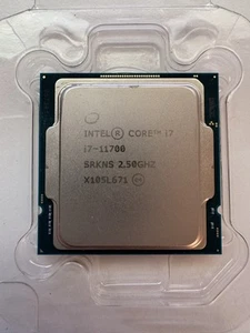 Intel Core i7 11700 2.5 GHz LGA1200 (BX8070811700) Boxed Processor - Photo 1/13