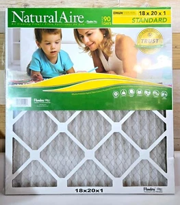Pack de 5 - 18 x 20 x 1 pulg. Filtro de aire plisado estándar Flanders NaturalAire - Imagen 1 de 7