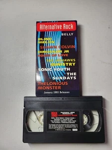 Rock Video Monthly Alternative January 1993 VHS Blind Melon Belly Sonic Youth - Picture 1 of 3