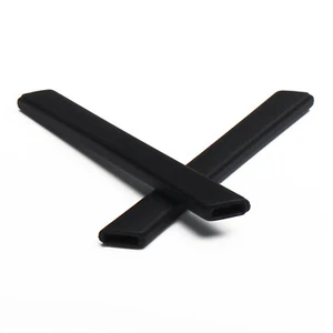 hdhut Black Rubber Kit Replacement Ear Socks for-Oakley Jawbone Sunglasses - Picture 1 of 3