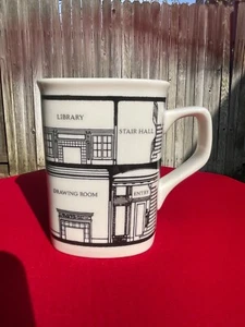 Fishs Eddy Architektur Apartmenthaus Grundriss Keramiktasse 4,5" Höhe Rentner - Bild 1 von 6