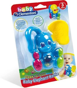 Baby Clementoni Rassel Elefant Kuckuck 3m+ - Bild 1 von 4