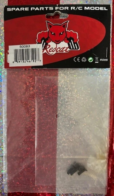 Redcat Part #50083: 3x10mm Countersunk Hex Machine Thread Screws (4pcs) - Image 1 of 1