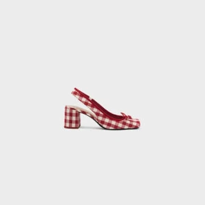 Square Toe Block Heels Pumps - Picture 1 of 6