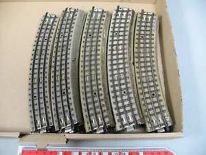 AG364-2# 22x Märklin H0/AC Track Piece M-Track Curved For 3600/800 Center Rail - Picture 1 of 5