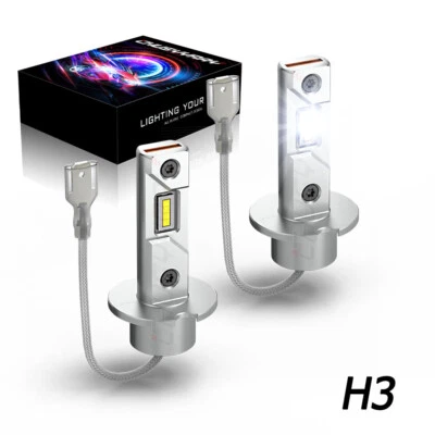 Headlight Kit H3 6500K White Fog Light Bulbs FOR MAZDA Protege5 2002-2003 - Image 1 of 4