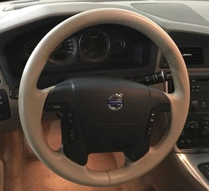 Lack Retuschierset Lenkrad Leder Farbe Beige Restaurierung Volvo XC70 V70 D5 - Bild 1 von 9