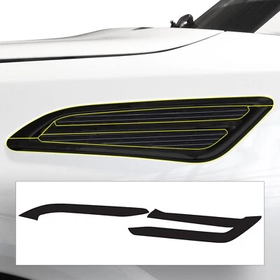 Подходит для Nissan Armada 2017-2024 боковой значок хромированная наклейка затемнение виниловая отделка - Изображение 1 из 4