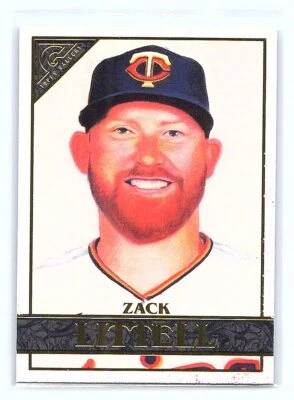 2020 Topps Gallery Zack Littell #133   Minnesota Twins - Image 1 of 2