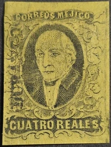 O) MÉXICO, DURANGO, MIGUEL HIDALGO, CUATRO REALES, FALSO, EXCELENTE ESTADO, FA - Imagen 1 de 1