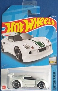 HOT WHEELS 2021 LOTUS SPORT ELISE, WHITE, LONG CARD.