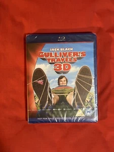 Gulliver's Travels - (Blu-ray 3D , 2010) Promo copy Jack Black New Sealed - Picture 1 of 2