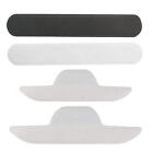 Hat Sweat Liner 30pcs Sweat Absorbent Hat Liner Stripes Adhesive Neck Liner Pads