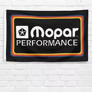For Mopar Enthusiasts 3x5 ft Flag Performance Motor Parts Garage Racing Banner - Bild 1 von 12