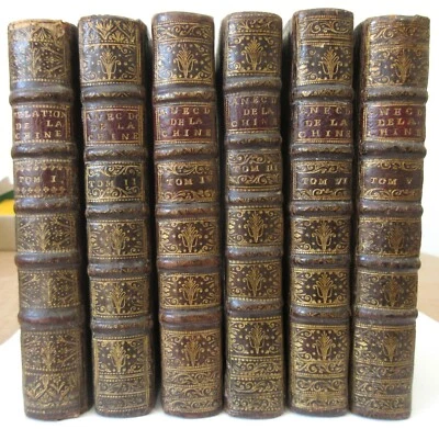 ANECDOTES SUR L'ETAT DE LA RELIGION DANS LA CHINE 6 VOL EO 1733 HISTOIRE TOURNON - Photo 1/4