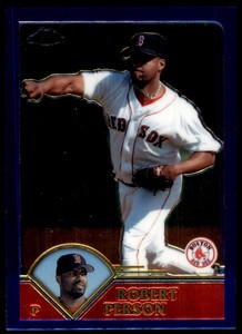 2003 Topps Chrome Robert Person Boston Red Sox #T30