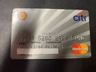 Citi Bank Shell Oil Platinum Select MasterCard Credit Card Expired 01/09