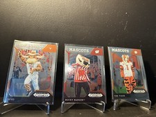 2019 NFL  Panini Prizm "Draft Picks" trading cards *Pick Your Mascot*