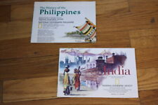 NATIONAL GEOGRAPHIC Inserts Maps - India - History of the Philippines