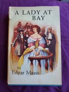 A Lady at Bay von Edgar Maass (1953) Book Club Edition HC mit Staubjacke - Bild 1 von 9