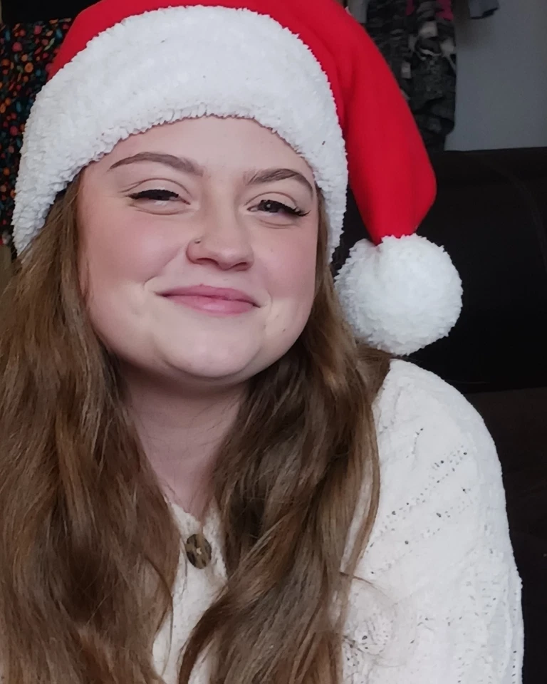 Sombrero de Papá Noel grande hecho a mano Foto 1 de 1