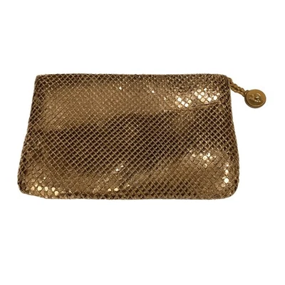 Винтажный La Regale золотой сетки застежки сумочки вечер сумка Whiting и Davis стиль новый из старых запасов - Изображение 1 из 4