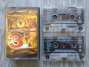 Now 37 - Various Artists Double Cassette Album Audio Cassette Tape - Picture 1 of 4