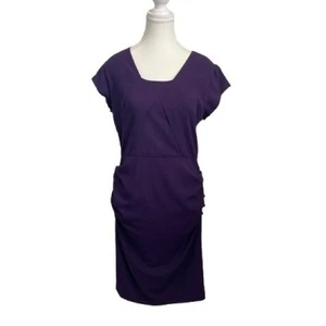 BCBGMaxAzria elegantes lila Midikleid - Bild 1 von 13