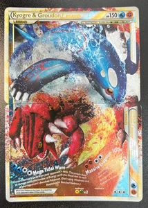 Pokemon Leggenda Kyogre & Groudon 87/90 + 88/90 (entrambi) Holofoil imperterrito LP - Foto 1 di 24
