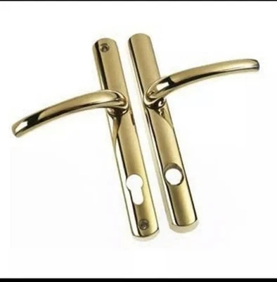 Yale TS007 2 stelle platino massima sicurezza maniglia porta finitura ottone ... - Immagine 1 di 4