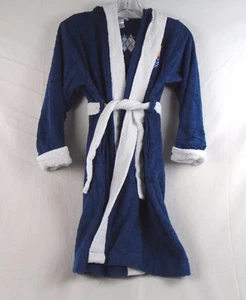 Company Kids Crest Appliqued Terry Robe Navy Blue Medium 6/7 NWD #8009S 10551 - Picture 1 of 3