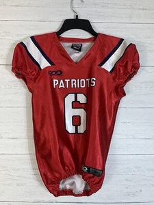 Patriots 6 Carpenter football practice jersey elastic waist youth small - Picture 1 of 8
