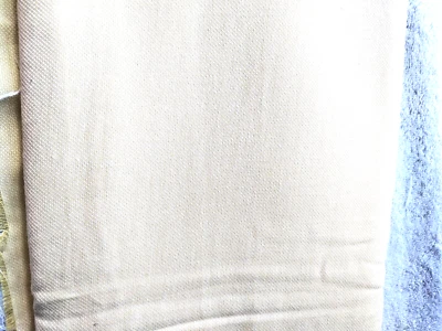 FABRIC REMNANT NOS MEDIUM WEIGHT YELLOW SYNTHETIC 3-7/8 YDS X 44" - Image 1 of 3