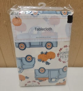 Herbst perfekte Ernte Tischdecke rechteckig 52 x 70 in Little Blue LKW - Bild 1 von 4
