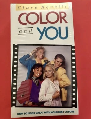 TRAINING VIDEO FOR COLOR ANALYSIS-INCLUDES 12 PALETTE CARDS, BOOKS & MORE! VHS - Image 1 of 4