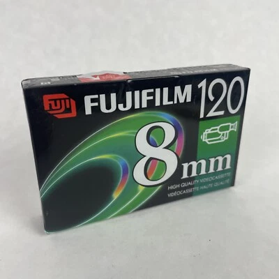 Fuji 120 8 мм высокого качества видео кассета ленты P6-120 совершенно новый запечатанный нераспечатанный - Изображение 1 из 4