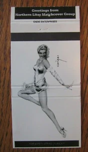 VARGAS PIN-UP GIRLIE MATCHBOOK MATCHCOVER (NORTHERN LITES EDICIÓN CANADIENSE) -F17 - Imagen 1 de 1