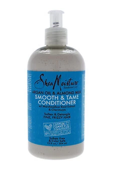 Shea Moisture Smooth and Tame Conditioner Argan Oil Almond Milk 13oz 2 PK