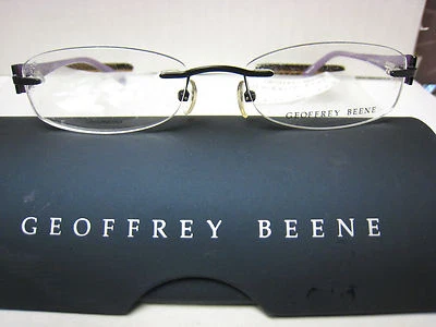 MARCOS DE GAFAS GEOFFREY BEENE Estilo AMBUSH en Ciruela 52-17-135 con Estuche Foto 1 de 4