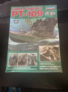 Lindberg - Kit modelo de barco a escala 1/64 de John F. Kennedy PT-109 NUEVO SELLADO DE FÁBRICA - Imagen 1 de 7