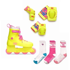 Impala Rollerskates - Package Deal - Roller Skates, Pads & Socks (Barbie Brigh - Picture 1 of 15