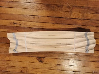 Base de cama de listones Luroy, Queen 001.602.15 - La mitad de los listones Foto 1 de 3